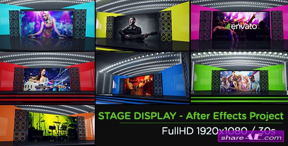 Videohive Stage Display - After Effects Project