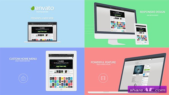 Videohive Website Presentation - After Effects Project