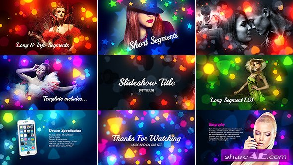 Videohive Colorful Shapes - After Effects Project