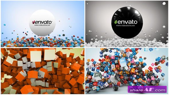 Videohive 2 In 1 Social Network Logo Reveal - After Effects Project