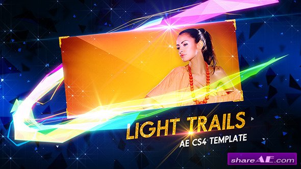 Videohive Light Trails - After Effects Project