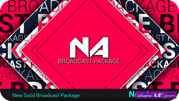 Videohive New Solid Broadcast Package - After Effects Project