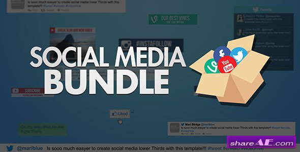 Videohive Social Media Bundle - After Effects Project