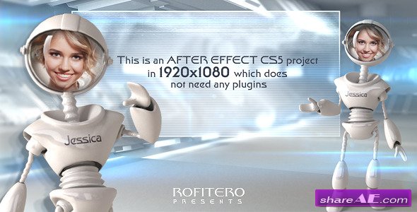 animated robot after effects template free download