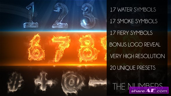 Videohive The Numbers - After Effects Project