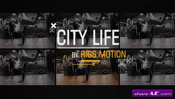Videohive City Life // Dynamic Opener - After Effects Project