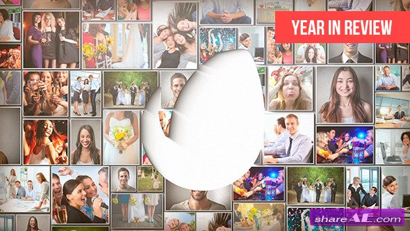 year in review after effects template free download