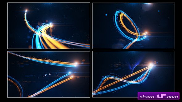 Videohive Streak Light Reveal - After Effects Project