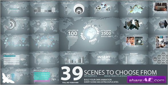 Videohive Corporate Tech Pack - After Effects Project