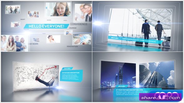 Videohive Corporate Video Showcase - After Effects Project