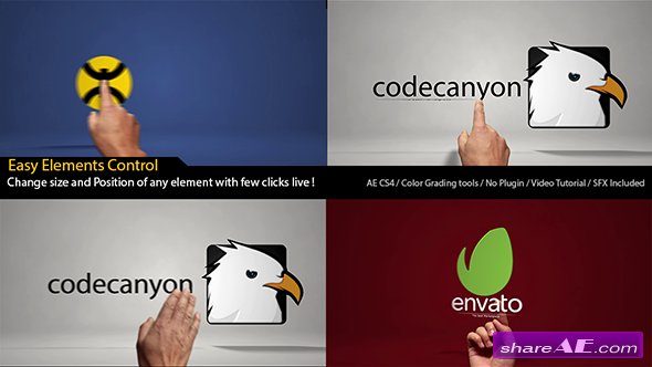 Videohive Classic Hands Logo Reveal Intro - After Effects Project