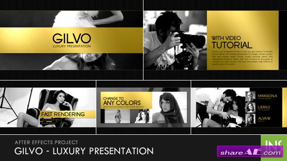 Videohive Gilvo - Luxury Presentation - After Effects Project