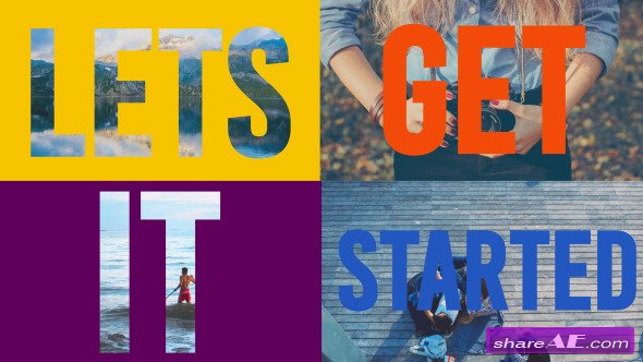 Videohive Colorful Opener - Dynamic Titles - After Effects Project