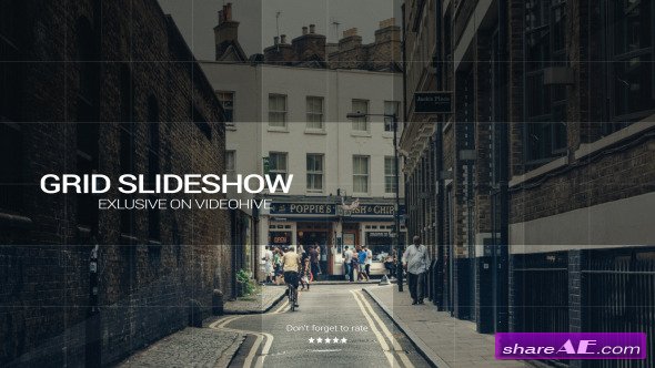 Videohive Grid Slideshow 9707178 - After Effects Project