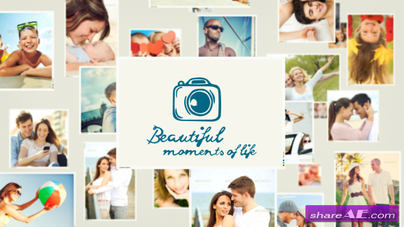 Videohive SlideShow "Beautiful Moments of Life" - After Effects Projects