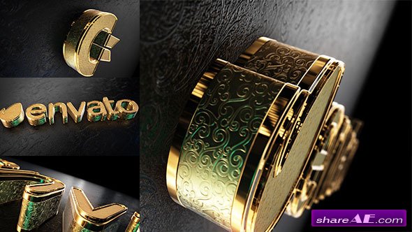 Black Gold Logo V2 - After Effects Projects (Videohive)