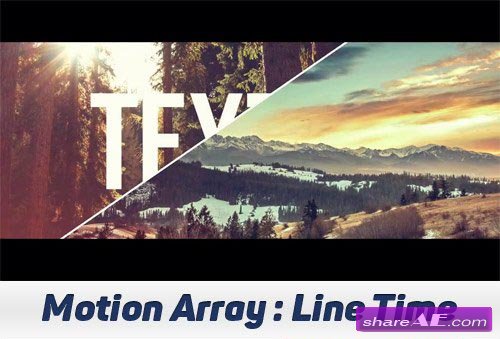 Line Time - After Effects Projects (Motion Array)