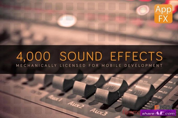 App FX Sound Effects Library With 4,000+ Effects