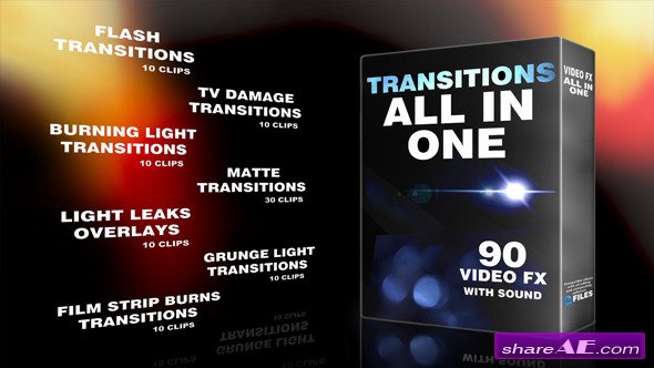Videohive Transitions All In One - Motion Graphics