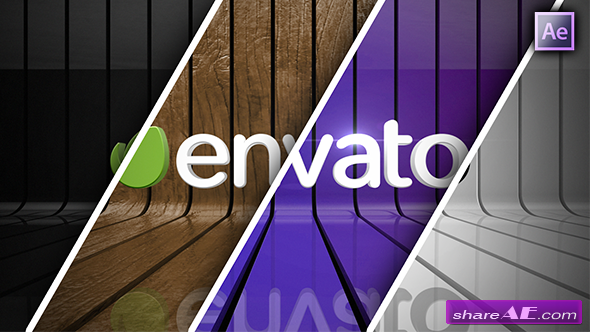 Videohive Ribbon Wall Logo Reveal - After Effects Project