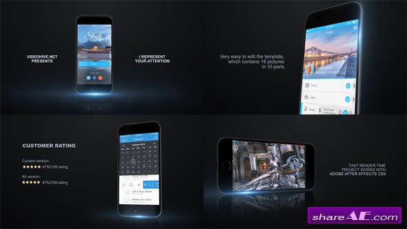 Videohive Mobile App Promo Kit - After Effects Project