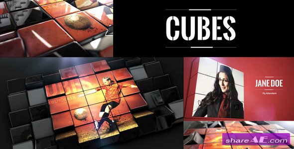 Videohive Cubes 11420742 - After Effects Project