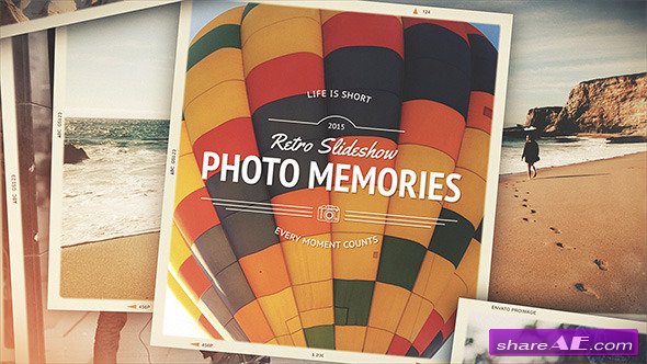 Videohive Photo Memories - Retro Slideshow - After Effects Project