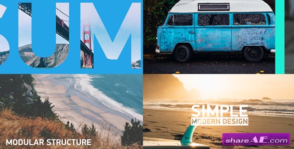 Videohive Sliding Slideshow - After Effects Projects