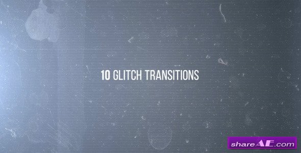 Videohive 10 Glitches - After Effects Projects