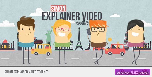 Videohive Simon Explainer Video Toolkit
