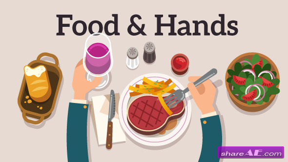 Videohive Food & Hands Explainer