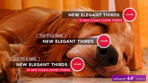 Videohive New Elegant Thirds