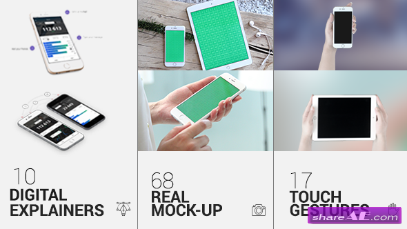 Videohive iTouch 2 | App Mock-Up Kit