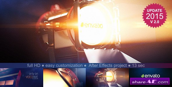 Film Light Logo Reveal - After Effects Project (Videohive)