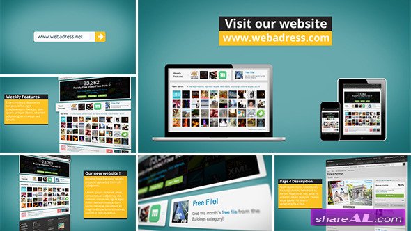 Videohive Dynamic Website Promotion