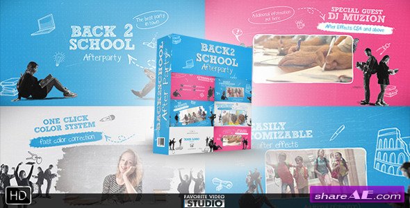 Videohive Back 2 School After Party