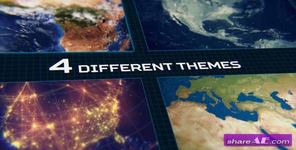 Videohive Ultimate Animated Earth Toolkit - After Effects Templates