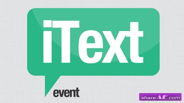 Videohive iText Event - Apple Motion Templates