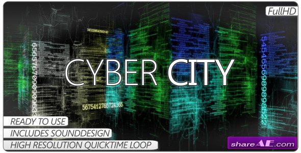 Videohive Cyber City -  Motion Graphics