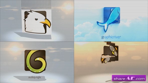 Videohive Simple Logo Reveal Pack - After Effects Templates