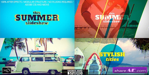 Videohive Favorite Summer Slideshow