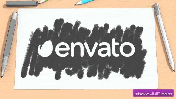 Videohive Cartoon Sketch Logo Reveal - After Effects Templates