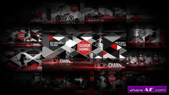 Videohive Fashion Broadcast Package - After Effects Templates