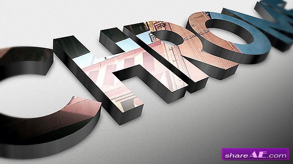 3D Reflection Logo - After Effects Templates (Videohive)