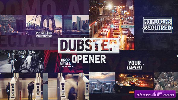Videohive Dubstep Urban Opener - After Effects Templates