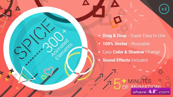 Videohive SPICE - 300+ Animated Elements - After Effects Project3