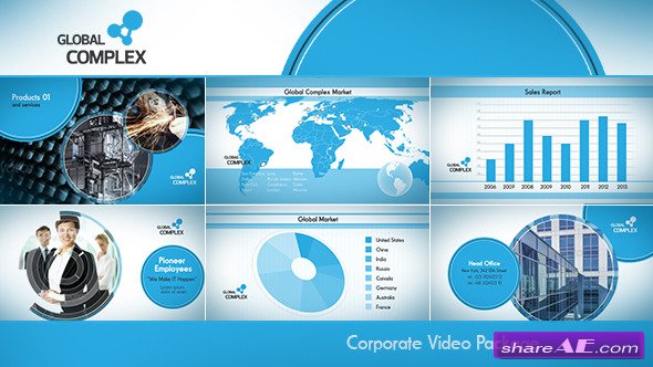 Videohive Clean Corporate - After Effects Templates