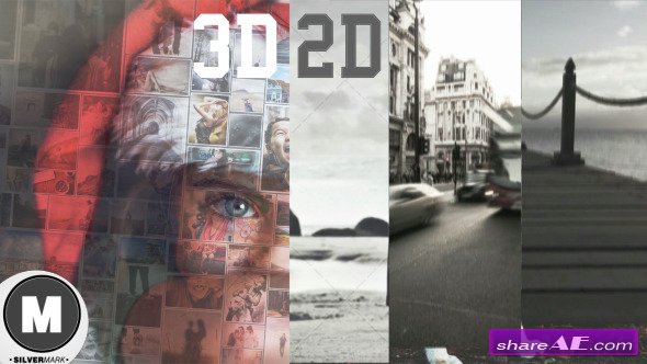 Videohive 2/3D Photo Slideshow Bundle - After Effects Templates