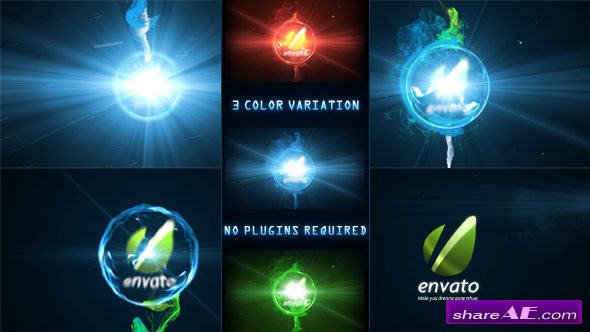 Videohive Energy Sphere Logo Reveal - After Effects Templates