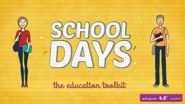 Videohive School Days Toolkit - After Effects Templates